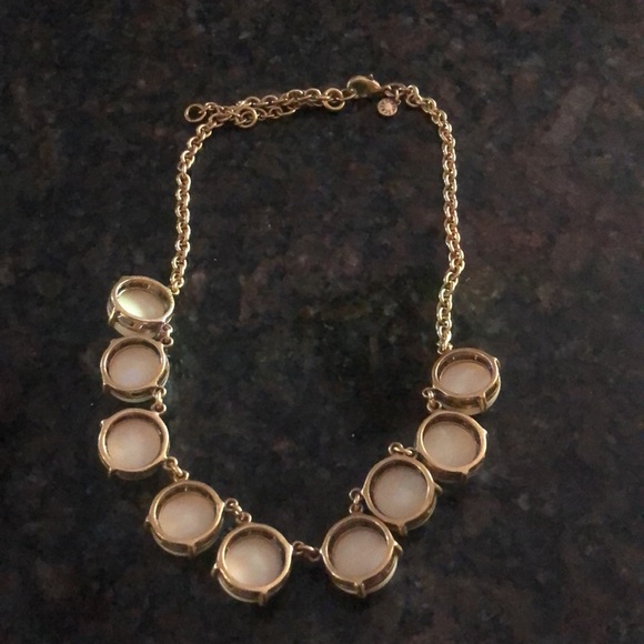 J Crew Gold Tone Statement Necklace - Picture 4 of 4